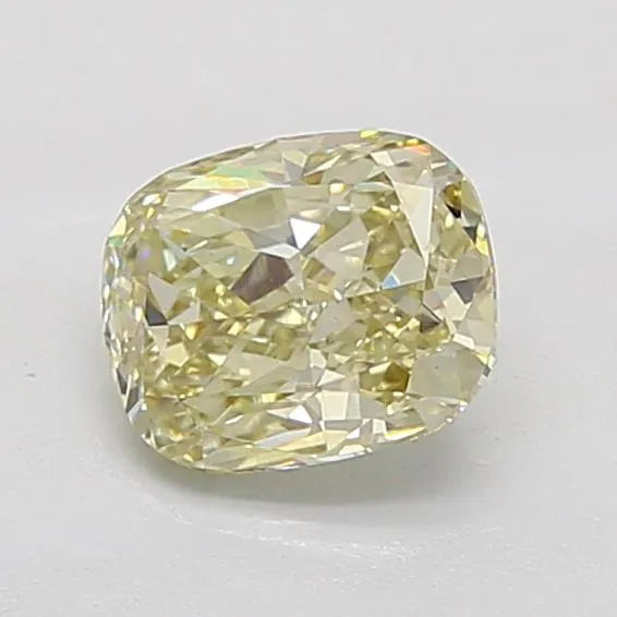 1.51ct Cushion modified Lab Grown Diamond (Colour Fancy Yellow, Clarity VS1, IGI Certified)