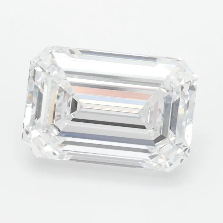1.51ct Emerald Lab Grown Diamond (Colour D, Clarity IF, IGI Certified)