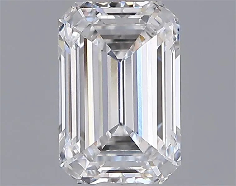 1.51ct Emerald Lab Grown Diamond (Colour D, Clarity IF, IGI Certified)