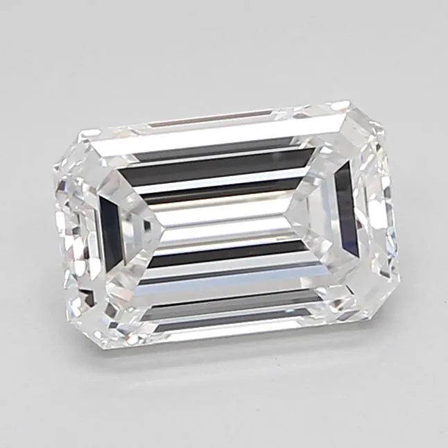 1.51ct Emerald Lab Grown Diamond (Colour D, Clarity VVS2, Cut EX, IGI Certified)