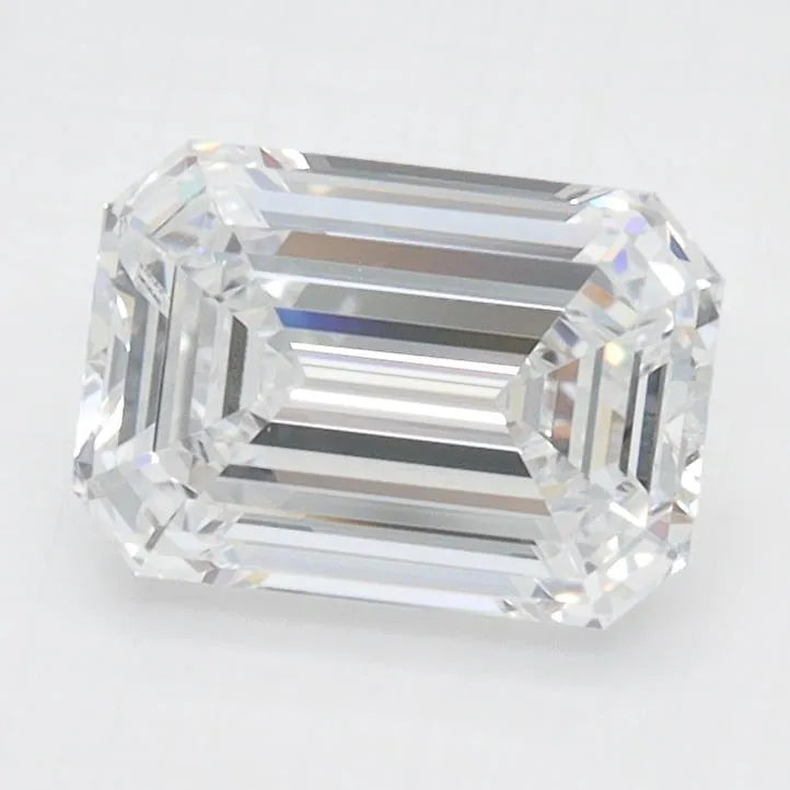 1.51ct Emerald Lab Grown Diamond (Colour D, Clarity VVS2, IGI Certified)