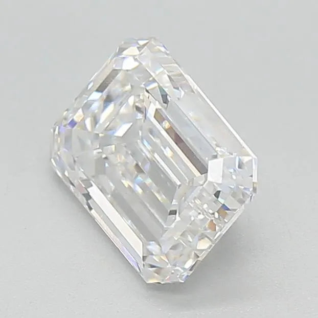 1.51ct Emerald Lab Grown Diamond (Colour E, Clarity VVS2, IGI Certified)
