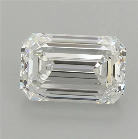 1.51ct Emerald Lab Grown Diamond (Colour E, Clarity VVS2, IGI Certified)