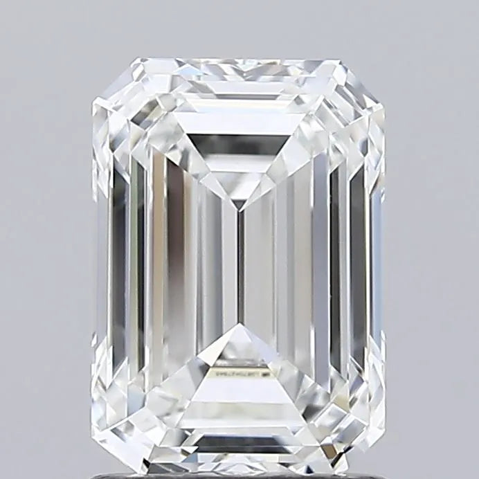 1.51ct Emerald Lab Grown Diamond (Colour F, Clarity IF, IGI Certified)