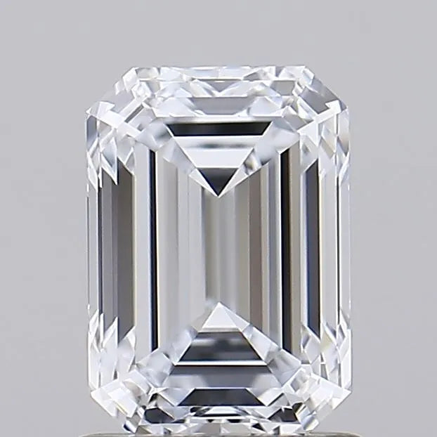 1.51ct Emerald Lab Grown Diamond (Colour F, Clarity IF, IGI Certified)