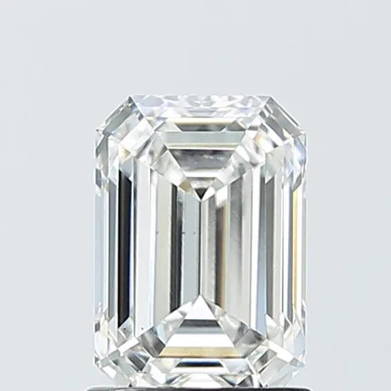 1.51ct Emerald Lab Grown Diamond (Colour F, Clarity VS1, IGI Certified)