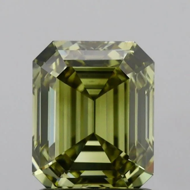 1.51ct Emerald Natural Diamond (Colour Fancy Dark Greenish, Clarity VS2, GIA Certified)