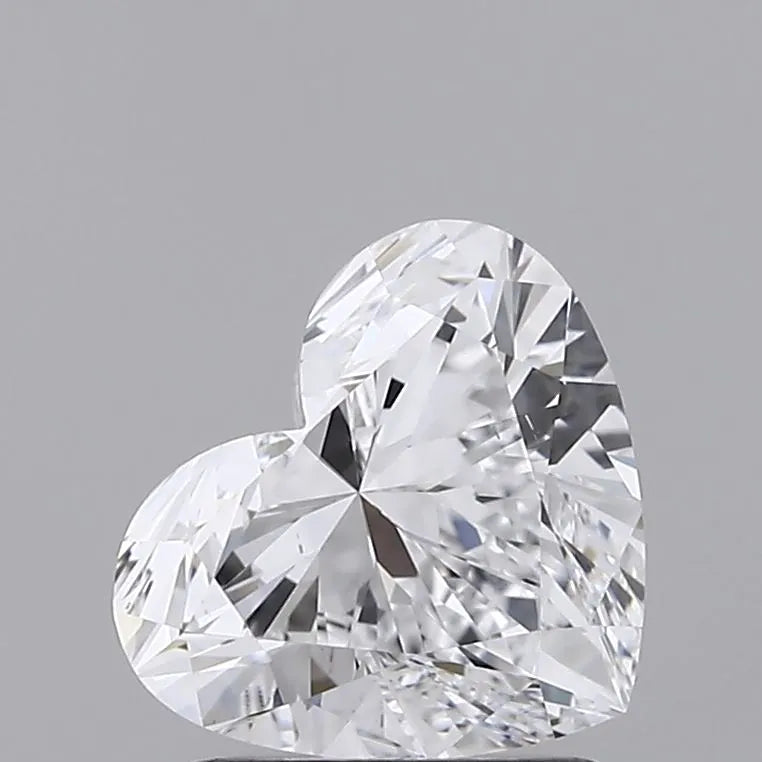 1.51ct Heart Lab Grown Diamond (Colour D, Clarity VS2, IGI Certified)