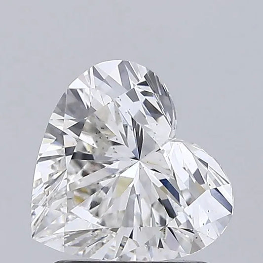 1.51ct Heart Lab Grown Diamond (Colour F, Clarity VS2, IGI Certified)