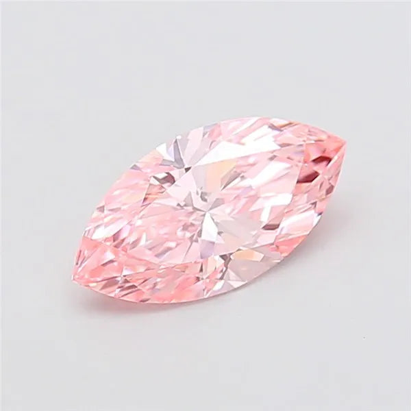 1.51ct Marquise Lab Grown Diamond (Colour Fancy Vivid Pink, Clarity VVS2, IGI Certified)