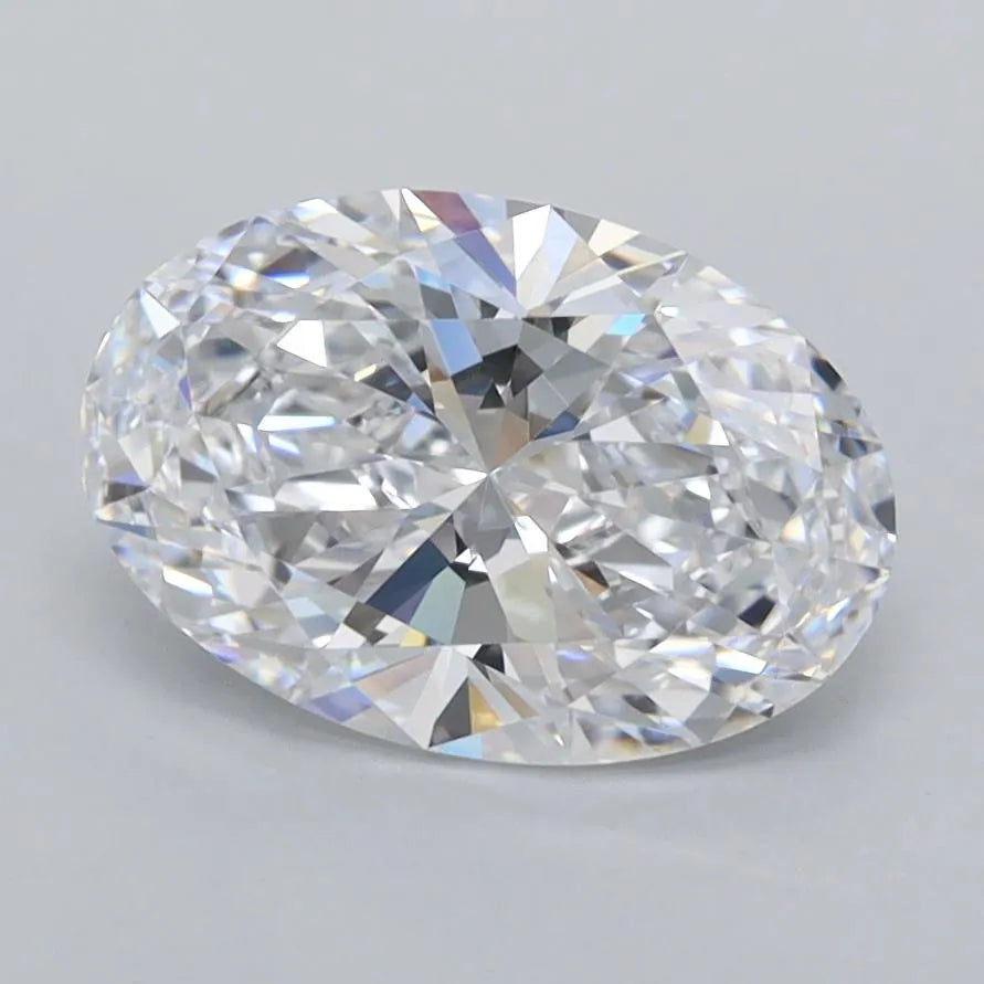 1.51ct Oval Lab Grown Diamond (Colour D, Clarity FL, IGI Certified)