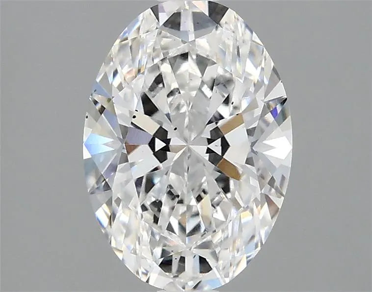 1.51ct Oval Lab Grown Diamond (Colour D, Clarity SI1, IGI Certified)