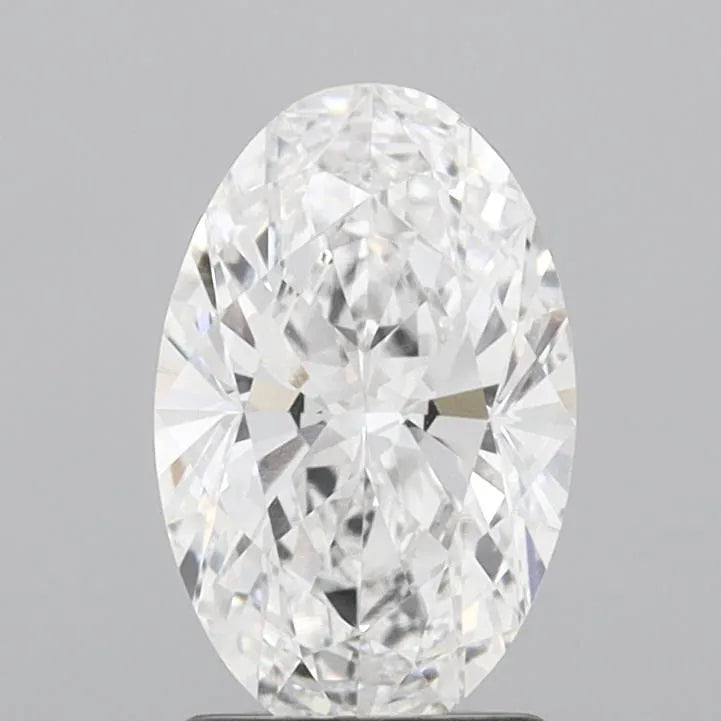 1.51ct Oval Lab Grown Diamond (Colour D, Clarity VVS2, IGI Certified)