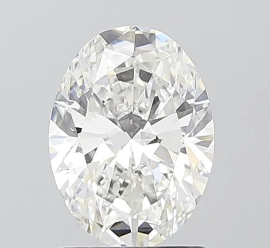 1.51ct Oval Lab Grown Diamond (Colour E, Clarity VVS2, IGI Certified)
