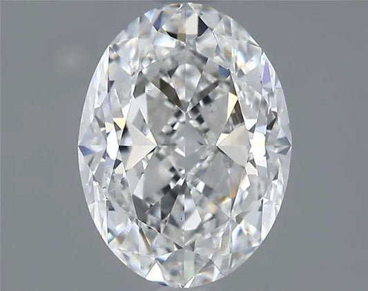 1.51ct Oval Natural Diamond (Colour D, Clarity SI1, GIA Certified)