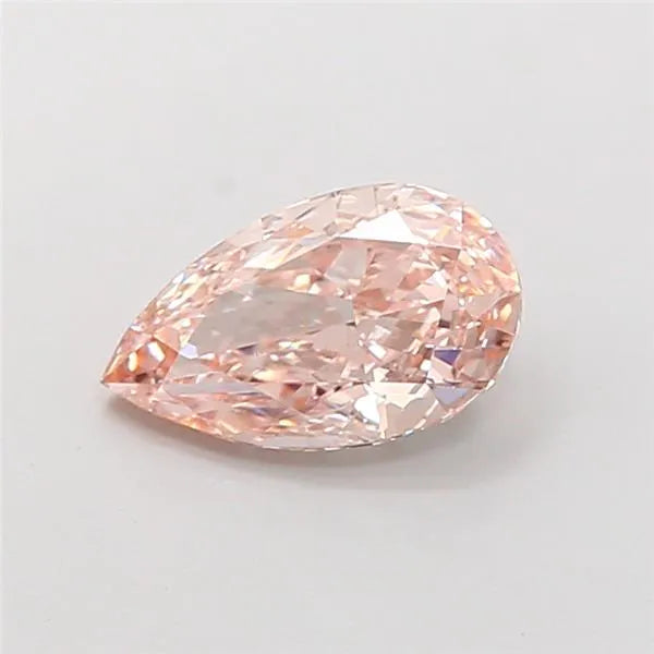 1.51ct Pear Lab Grown Diamond (Colour Fancy Brownish Pink, Clarity VS2, IGI Certified)