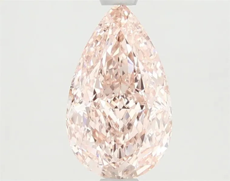 1.51ct Pear Lab Grown Diamond (Colour Fancy Vivid Pink, Clarity VVS2, IGI Certified)
