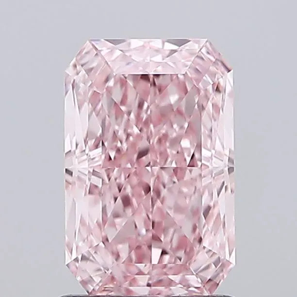 1.51ct Radiant Lab Grown Diamond (Colour Fancy Intense Pink, Clarity VVS2, IGI Certified)