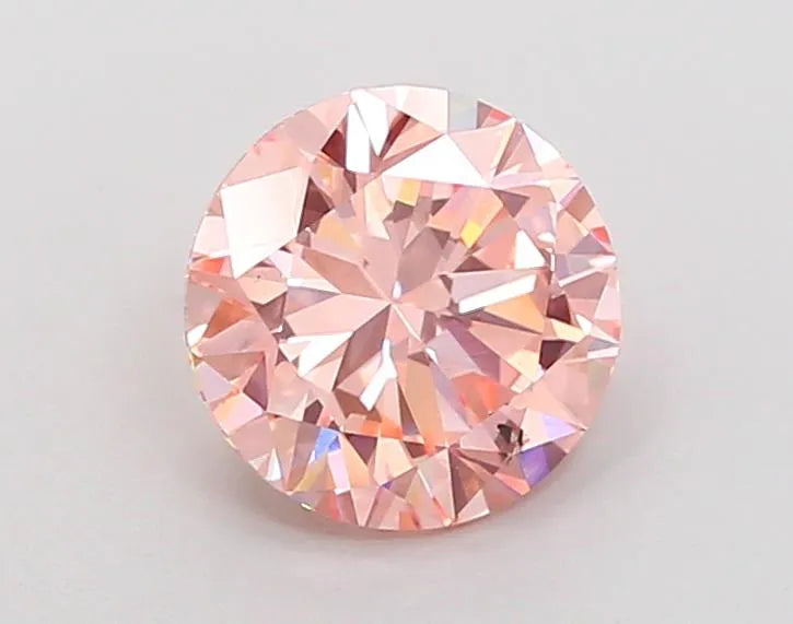 1.51ct Round Lab Grown Diamond (Colour Fancy Intense Pink, Clarity SI1, Cut VG, IGI Certified)