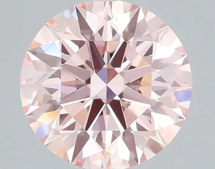 1.51ct Round Lab Grown Diamond (Colour Fancy Intense Pink, Clarity VS1, Cut ID, IGI Certified)