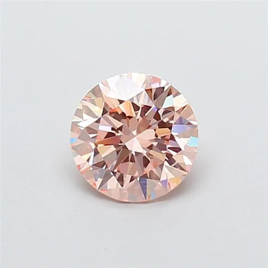 1.51ct Round Lab Grown Diamond (Colour Fancy Intense Pink, Clarity VVS2, Cut EX, IGI Certified)