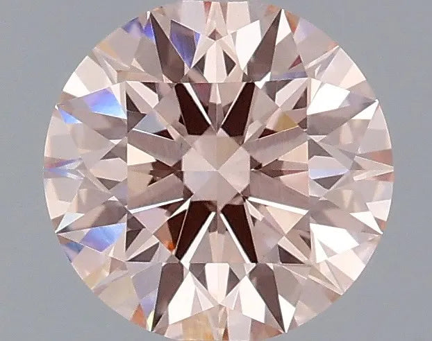 1.51ct Round Lab Grown Diamond (Colour Fancy Pink, Clarity VVS2, Cut ID, IGI Certified)
