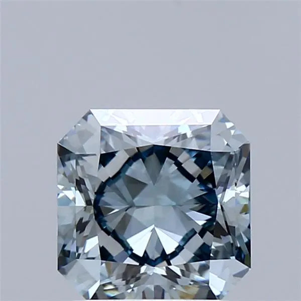 1.51ct Square radiant Lab Grown Diamond (Colour Fancy Intense Gray Blue, Clarity VS1, IGI Certified)