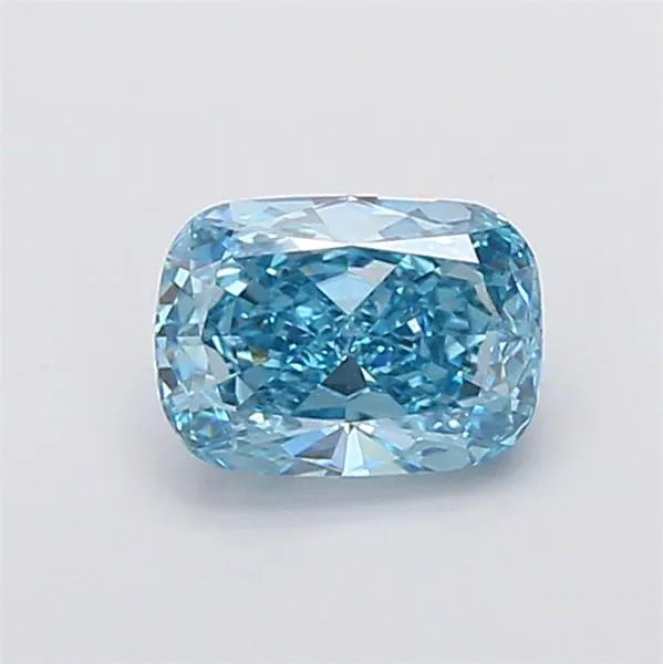 1.52ct Cushion modified Lab Grown Diamond (Colour Fancy Vivid Blue, Clarity VS1, IGI Certified)