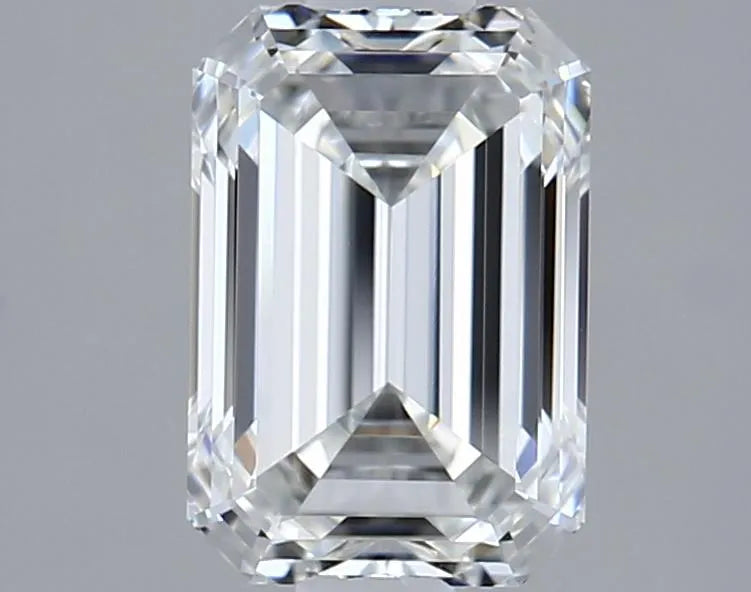 1.52ct Emerald Lab Grown Diamond (Colour F, Clarity IF, IGI Certified)
