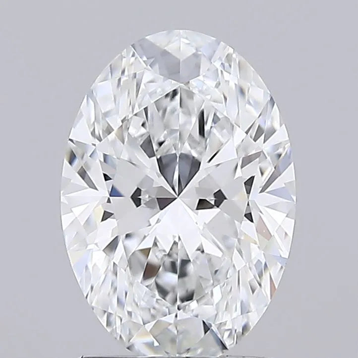 1.52ct Oval Lab Grown Diamond (Colour E, Clarity IF, IGI Certified)