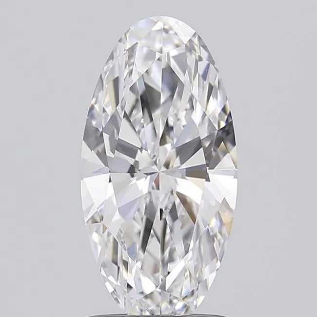 1.52ct Oval Lab Grown Diamond (Colour E, Clarity VS1, IGI Certified)
