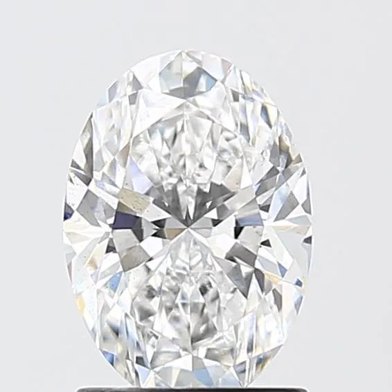 1.52ct Oval Lab Grown Diamond (Colour E, Clarity VS2, IGI Certified)