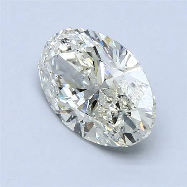 1.52ct Oval Natural Diamond (Colour G, Clarity SI1, EGL Certified)