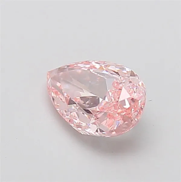 1.52ct Pear Lab Grown Diamond (Colour Fancy Intense Pink, Clarity VVS2, IGI Certified)