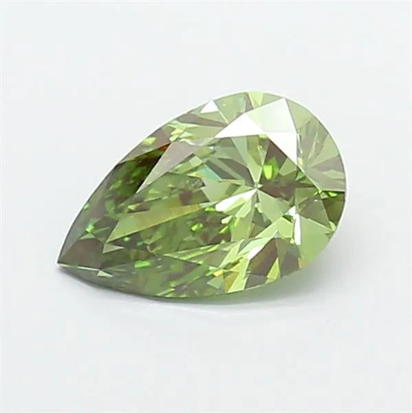 1.52ct Pear Lab Grown Diamond (Colour Fancy Vivid Green, Clarity VS1, IGI Certified)