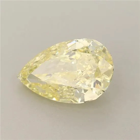 1.52ct Pear Lab Grown Diamond (Colour Fancy Vivid Yellow, Clarity VS2, IGI Certified)