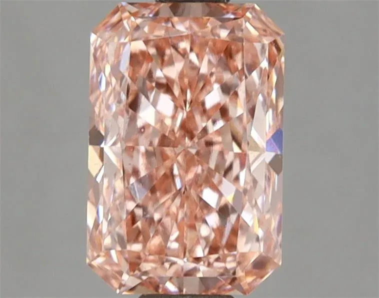 1.52ct Radiant Lab Grown Diamond (Colour Fancy Vivid Pink, Clarity VS1, IGI Certified)