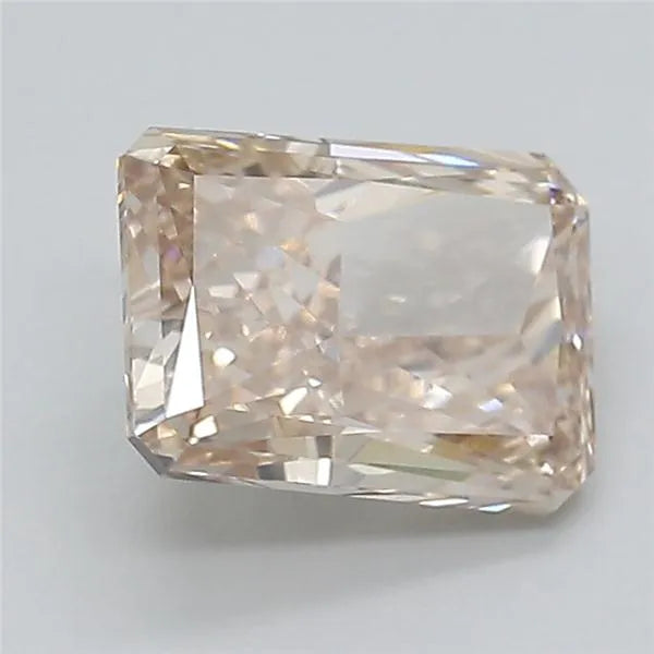 1.52ct Radiant Lab Grown Diamond (Colour Very Light Brown, Clarity VVS2, IGI Certified)
