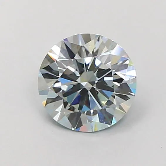 1.52ct Round Lab Grown Diamond (Colour Fancy Blue, Clarity VS1, Cut ID, IGI Certified)