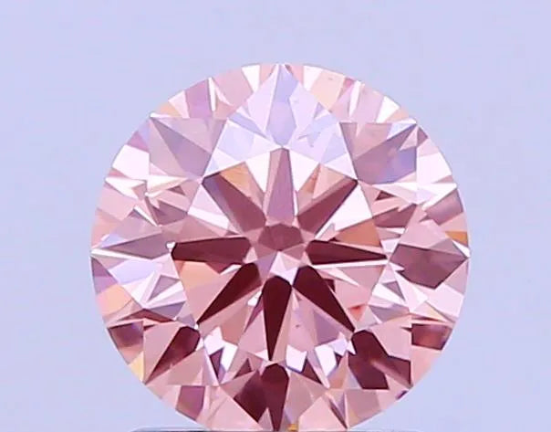 1.52ct Round Lab Grown Diamond (Colour Fancy Intense Pink, Clarity VS2, Cut ID, IGI Certified)