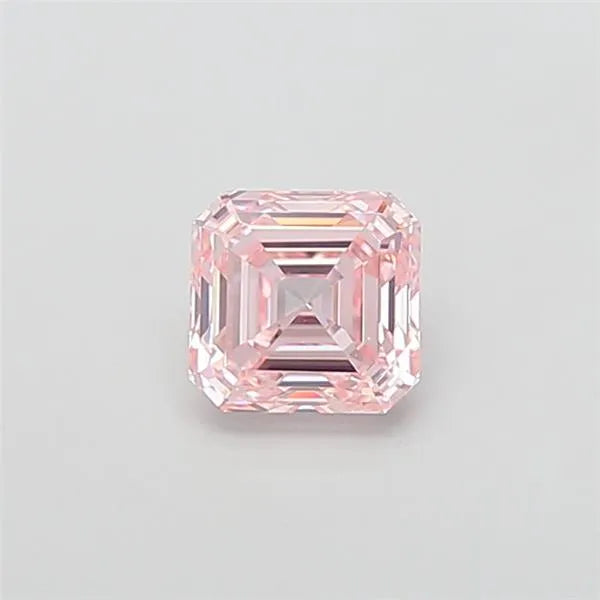 1.53ct Asscher Lab Grown Diamond (Colour Fancy Intense Pink, Clarity VVS2, IGI Certified)