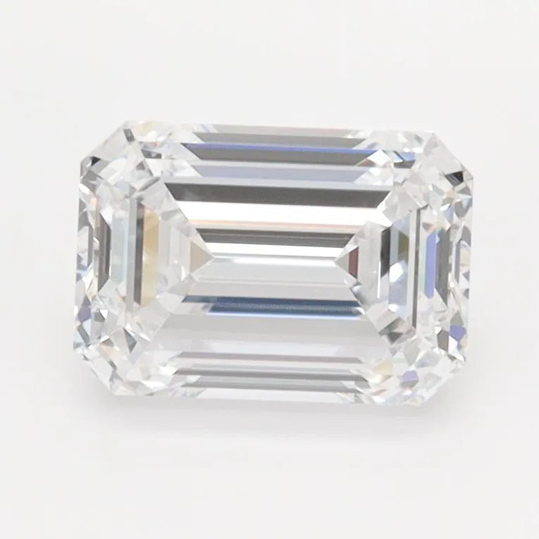 1.53ct Emerald Lab Grown Diamond (Colour D, Clarity VVS1, IGI Certified)