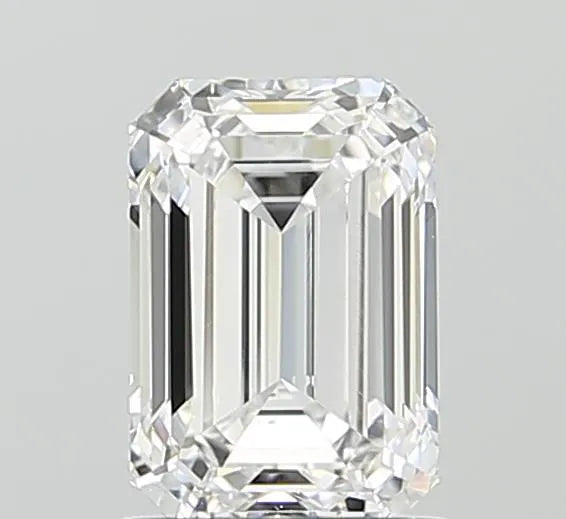 1.53ct Emerald Lab Grown Diamond (Colour E, Clarity VVS2, IGI Certified)