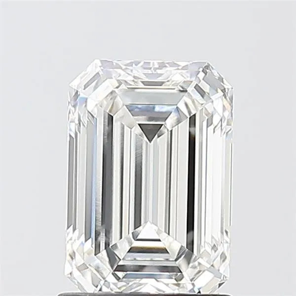 1.53ct Emerald Lab Grown Diamond (Colour F, Clarity VVS2, IGI Certified)