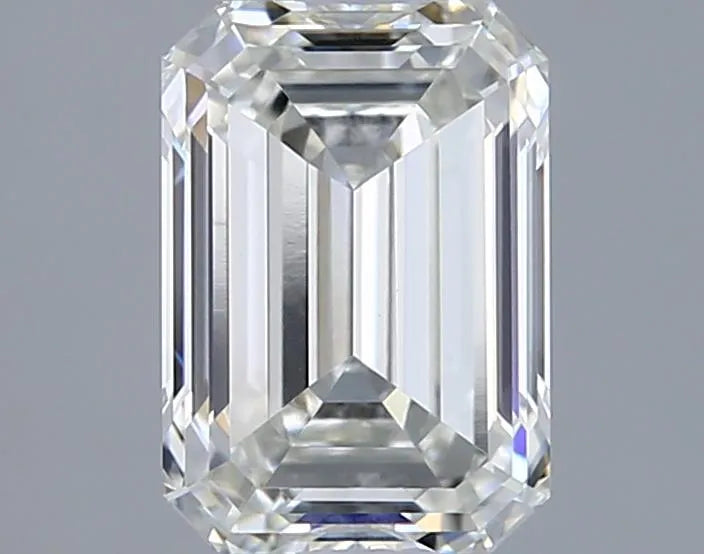 1.53ct Emerald Lab Grown Diamond (Colour F, Clarity VVS2, IGI Certified)