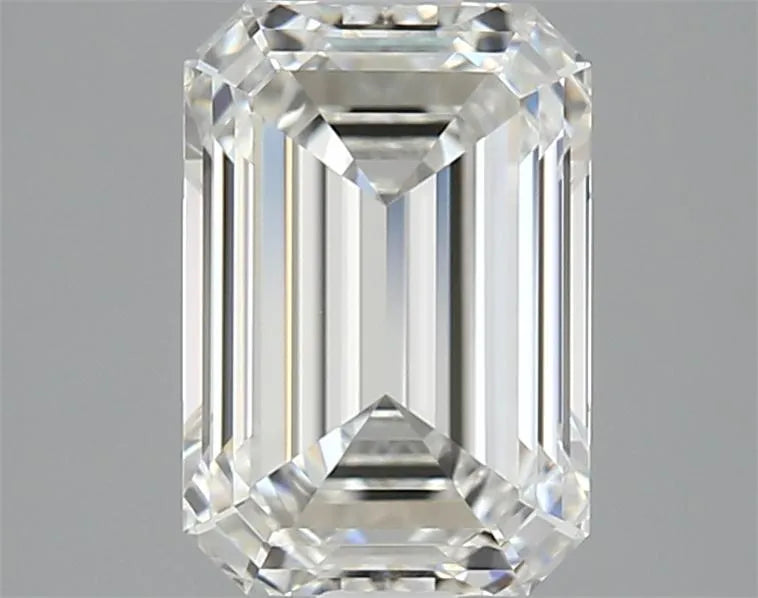 1.53ct Emerald Lab Grown Diamond (Colour F, Clarity VVS2, IGI Certified)