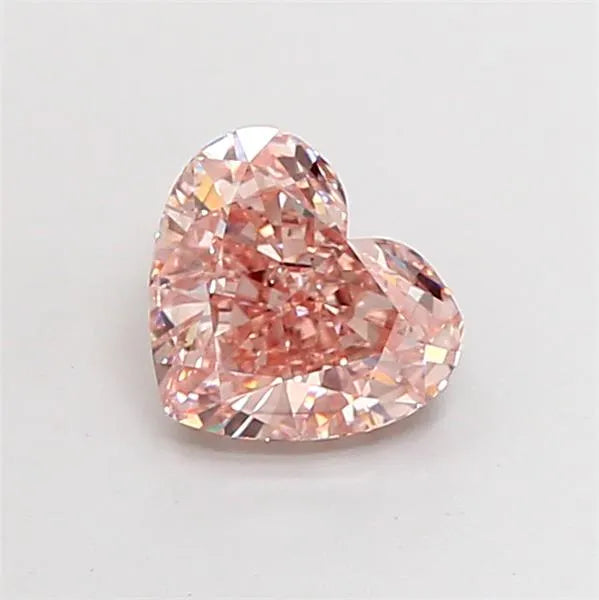 1.53ct Heart Lab Grown Diamond (Colour Fancy Intense Pink, Clarity VS2, IGI Certified)
