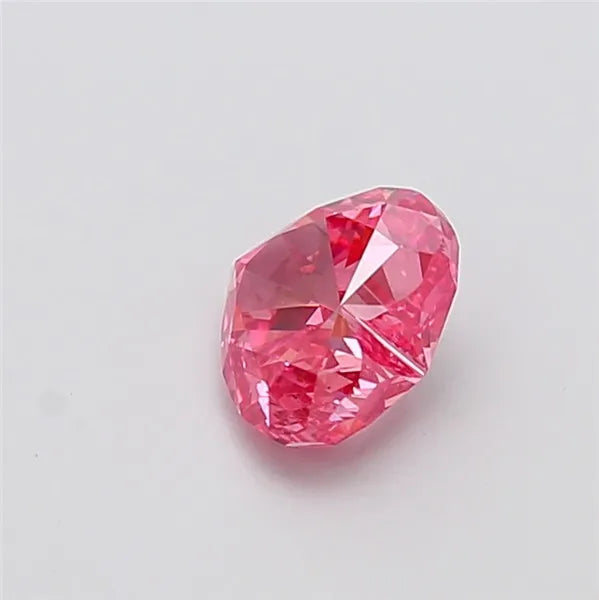 1.53ct Heart Lab Grown Diamond (Colour Fancy Vivid Pink, Clarity VS2, IGI Certified)