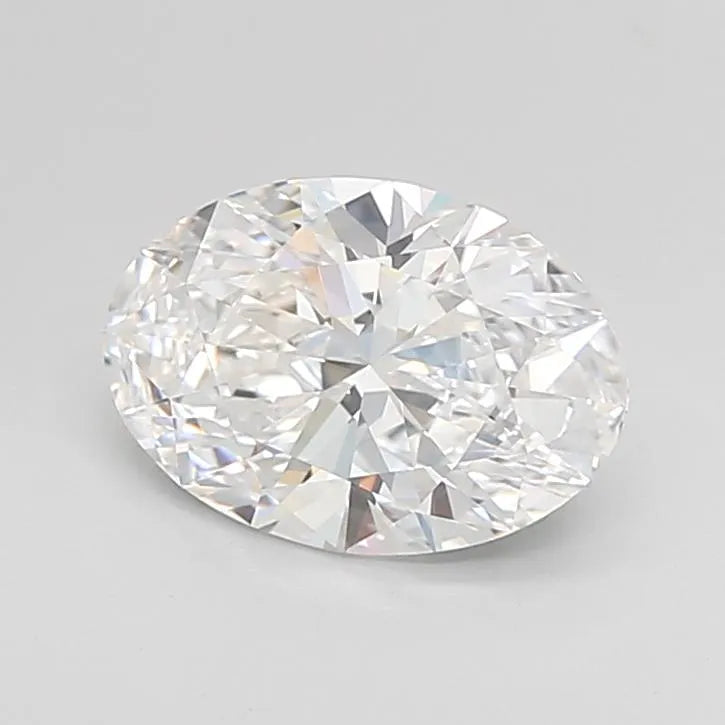 1.53ct Oval Lab Grown Diamond (Colour D, Clarity IF, Cut EX, IGI Certified)