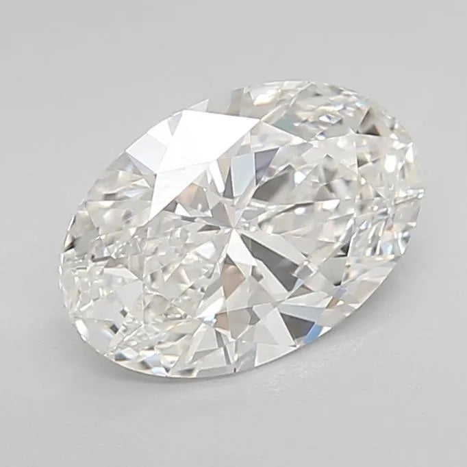 1.53ct Oval Lab Grown Diamond (Colour F, Clarity IF, Cut EX, IGI Certified)